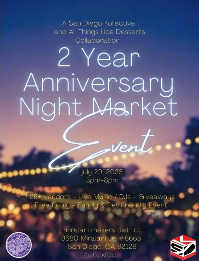 Night Market Poster