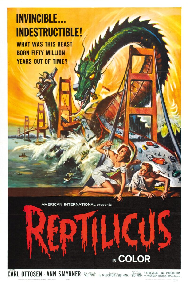 Reptillicus Movie Poster