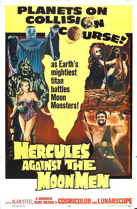 Hercules Against the Moon Men - Movie Poster