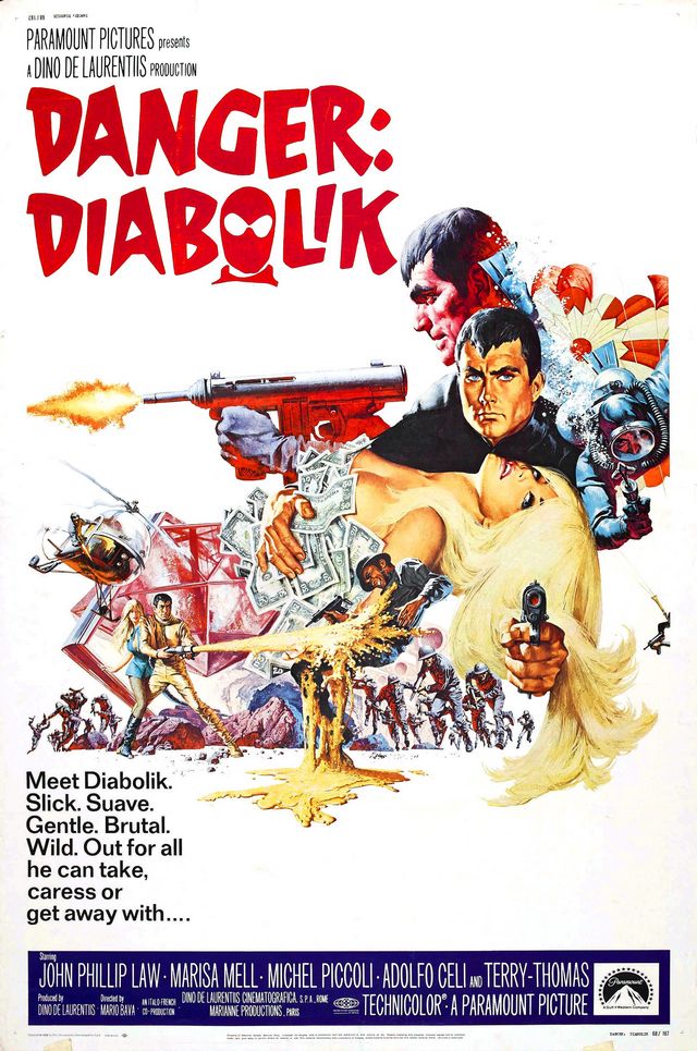 Danger: Diabolik movie poster