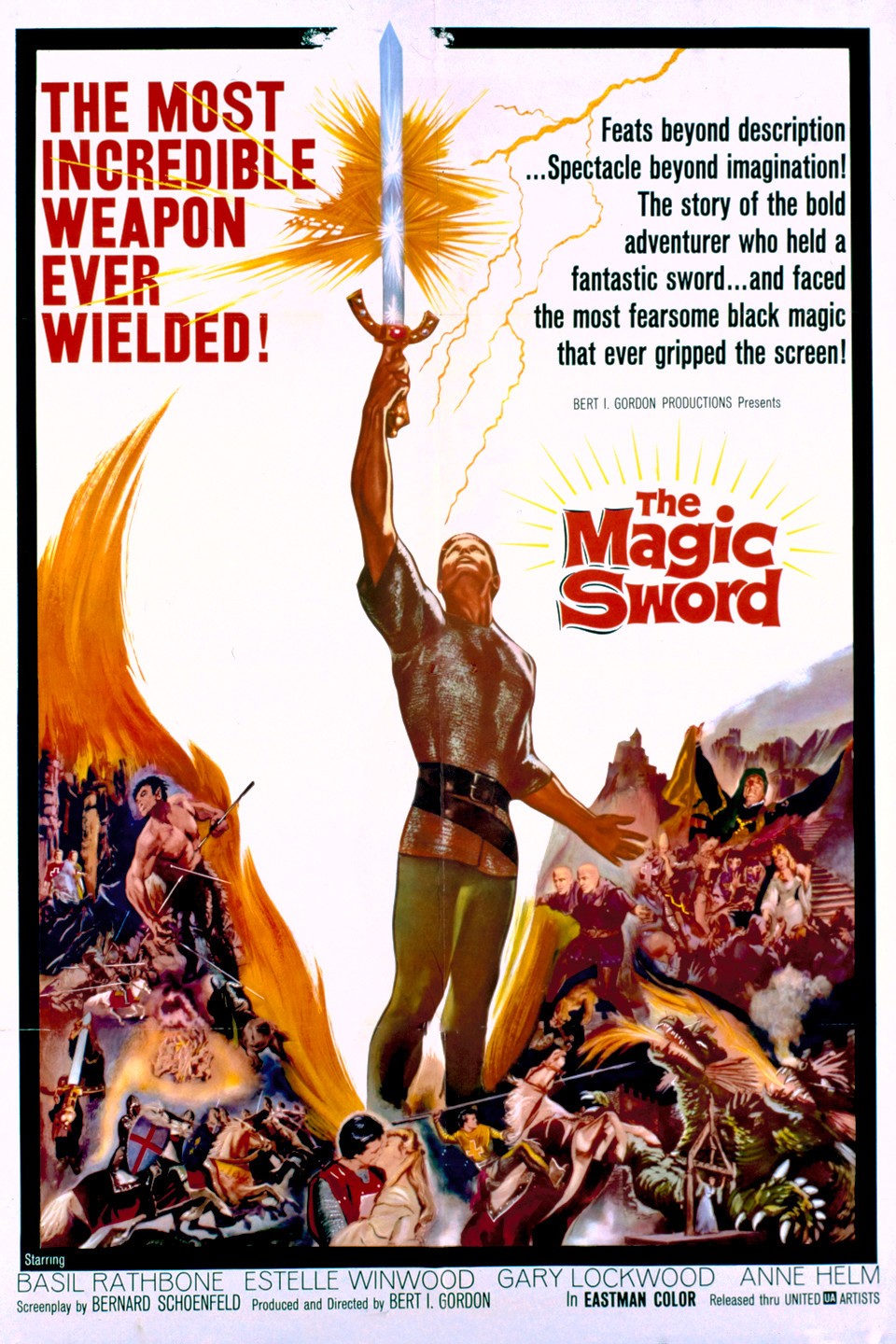 The Magic Sword movie poster